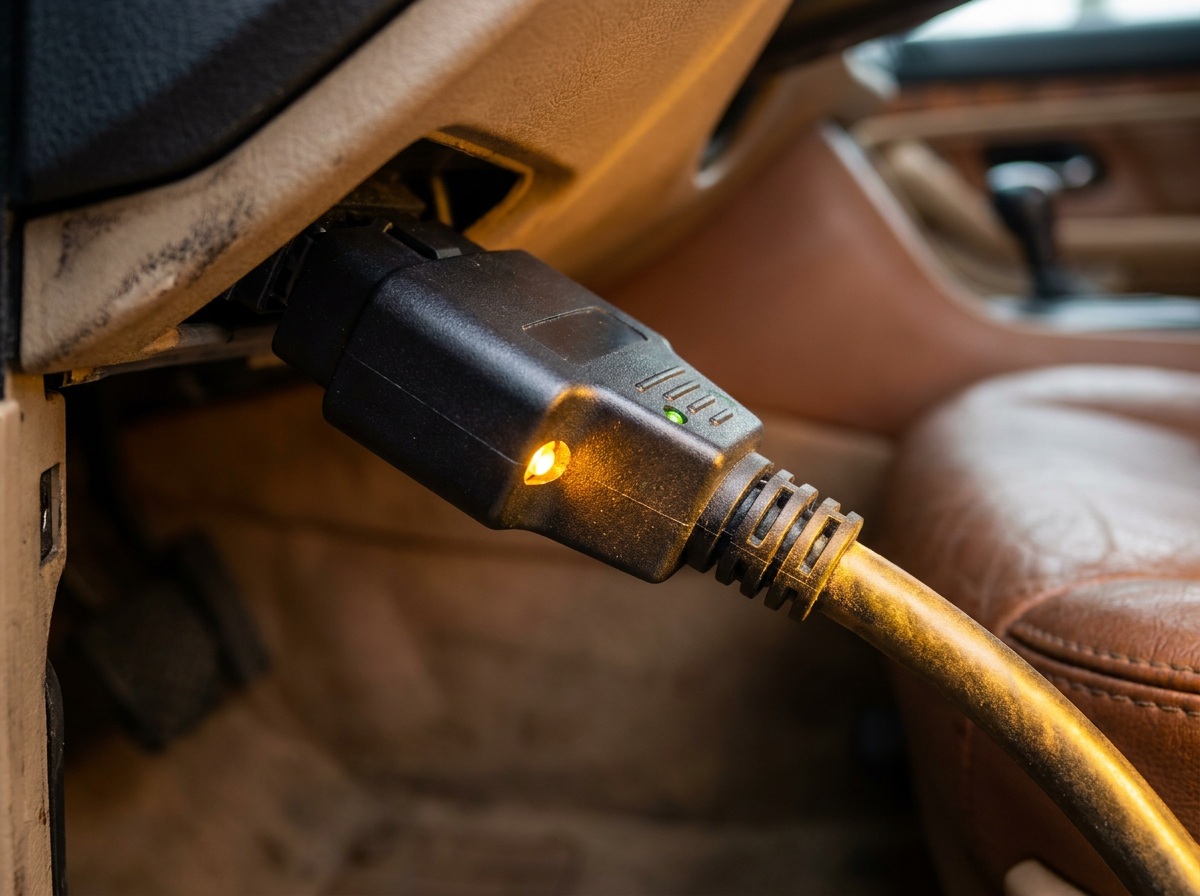 Podłączenie interfejsu OBD-II do auta — odczyt oryginalnego pliku ECU